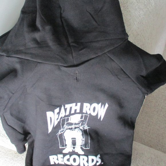 "DEATH ROW RECORDS" DOG HOODIE - Picture 1 of 9